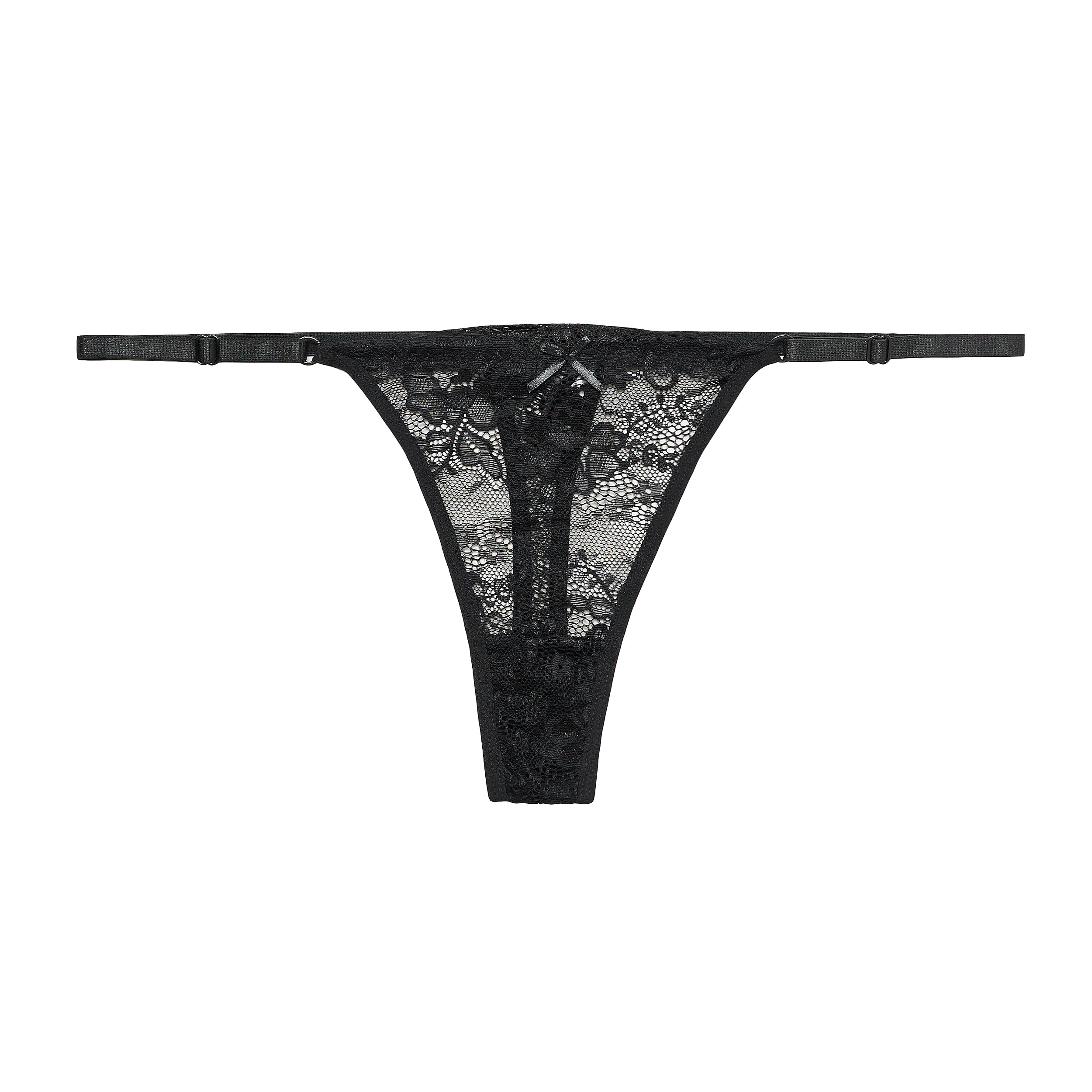 Nabtos Floral Lace Thongs For women String Adjustable Womens Lace Thongs Low Rise Women Underwear Sexy Lace Lingerie Panties for Women Pack 6