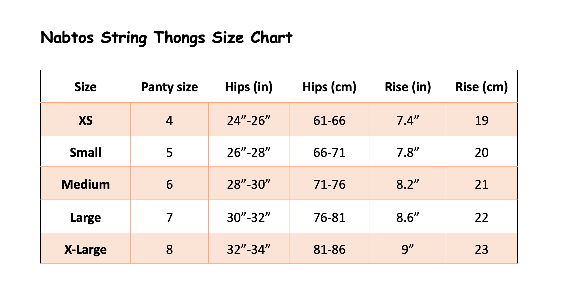 Nabtos Women Cotton Thongs Adjustable Strap Underwear Panties (Pack of 6)