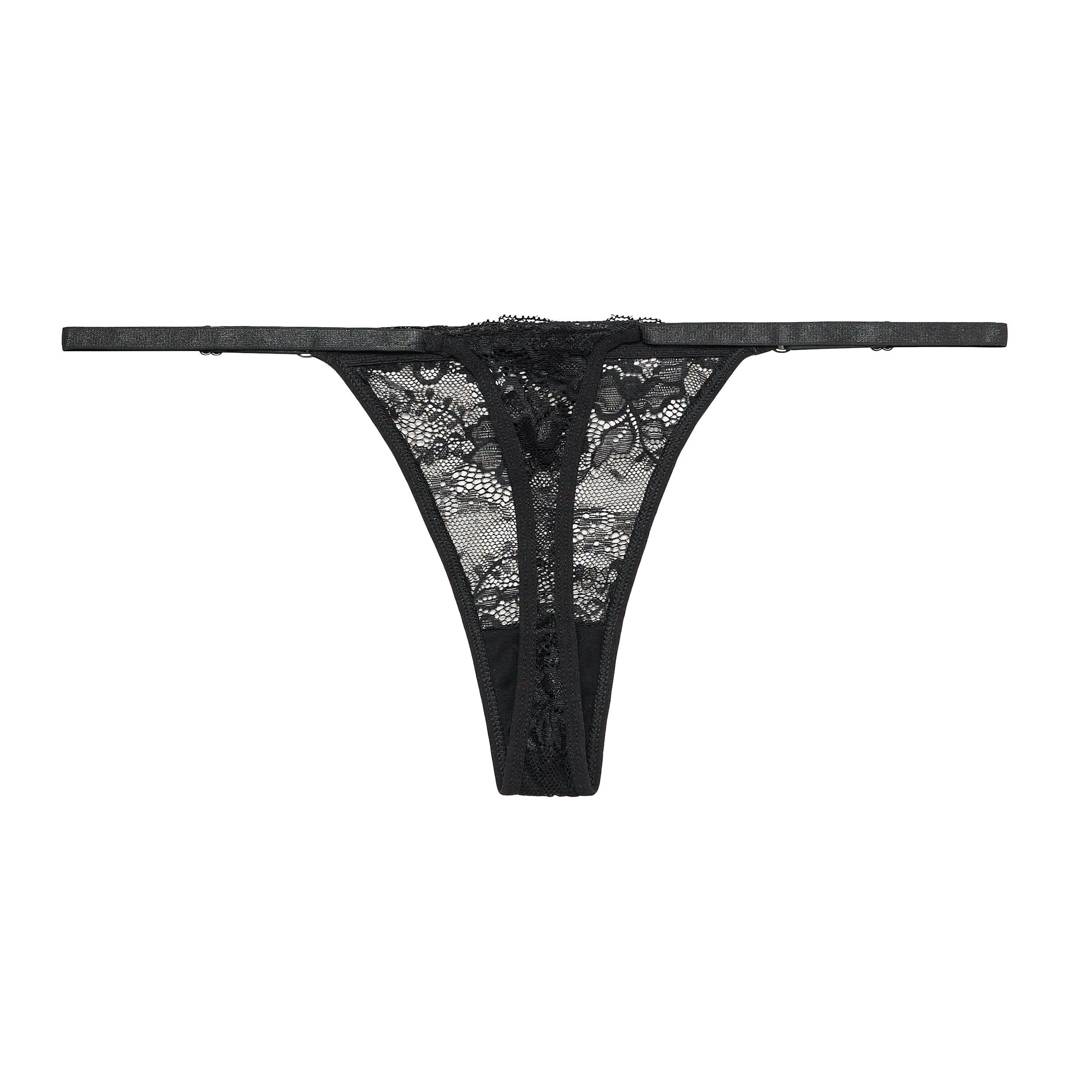 Nabtos Floral Lace Thongs For women String Adjustable Womens Lace Thongs  Low Rise Women Underwear Sexy Lace Lingerie Panties for Women Pack 6