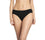 Comfortable women’s cotton thong underwear 6-pack in black. Breathable, soft, no-show design perfect for everyday wear